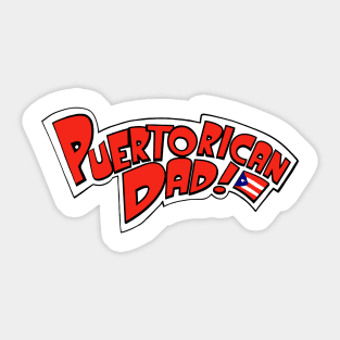 Puerto Rican Dad Sticker